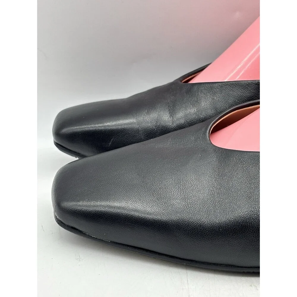 Sam Edelman Kasey Ballet Flats Black Leather Women’s Sz 9 Square Toe
